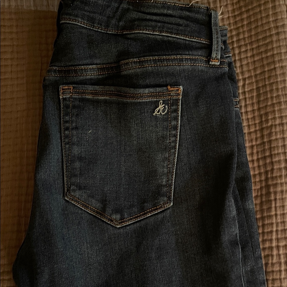 Sam Edelman Dark Blue Ankle Jeans